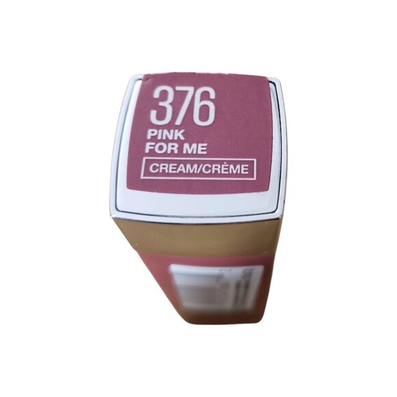 Maybelline Color Sensational Matte Lipstick Makeup #376 Pink for Me - Picture 3 of 3